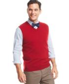 Club Room Cashmere Solid Sweater Vest
