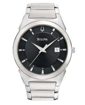 Bulova Watch, Men's Stainless Steel Bracelet 38mm 96b149