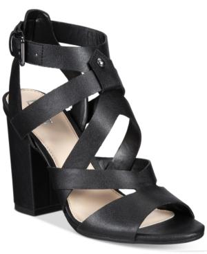 Bar Iii Mae City Block-heel Sandals, Only At Macy's Women's Shoes