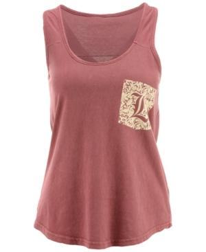 Royce Apparel Inc Women's Louisville Cardinals Lace Logo Tank Top