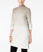 Style & Co. Ombre Mock-neck Sweater, Only At Macy's