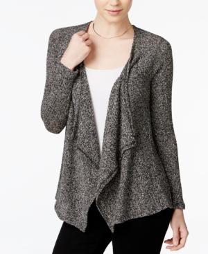 Bar Iii Marled Flyaway Cardigan, Only At Macy's