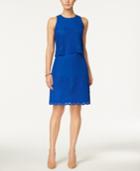 Charter Club Petite Lace Popover Sheath Dress, Only At Macy's