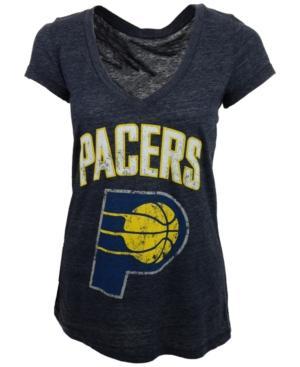 Majestic Women's Short-sleeve Indiana Pacers V-neck T-shirt