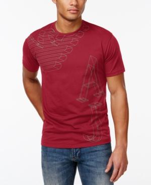 Armani Jeans Men's Geometric Logo T-shirt