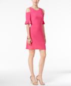 Tommy Hilfiger Cold-shoulder Sheath Dress