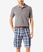 Dockers Men's Stretch Classic Fit Flat Front Cargo 10.5 Shorts D3