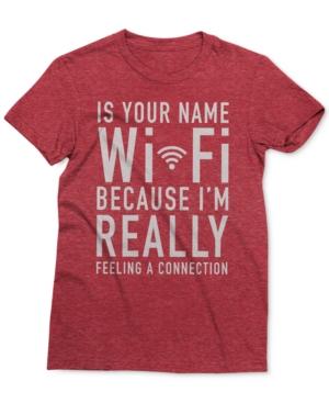 Mighty Fine Men's Real Connection Graphic-print Cotton T-shirt