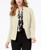 Nine West Open-front Blazer, Created For Macy's