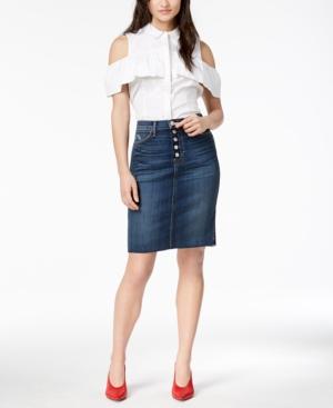 Hudson Jeans Remi High-rise Pencil Skirt