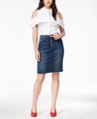 Hudson Jeans Remi High-rise Pencil Skirt