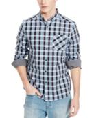 Kenneth Cole Reaction Men's Amesbury Checked Long-sleeve Shirt