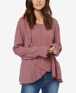 O'neill Juniors' Selena Ruffled Top