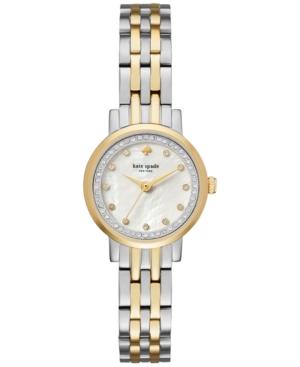 Kate Spade New York Women's Mini Monterey Two-tone Stainless Steel Bracelet Watch 24mm Ksw1244