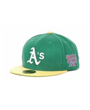 New Era Oakland Athletics Retro World Series Patch 59fifty Cap