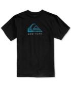 Quiksilver Men's Cracked New York Graphic-print Cotton T-shirt