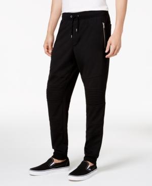 Inc International Concepts Men's Moto Knit Jogger Pants, Created For Macy's