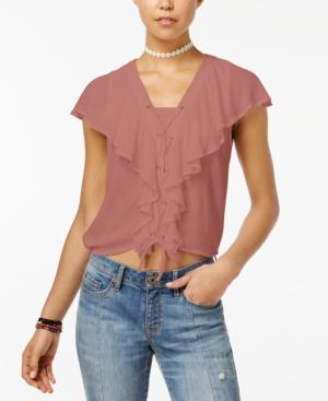American Rag Ruffled Crop Top, Created For Macy's