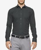 Calvin Klein Men's Long-sleeve Shadow Plaid Shirt