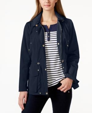 Charter Club Long-sleeve Hooded Anorak Jacket, Only At Macy's