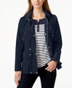 Charter Club Long-sleeve Hooded Anorak Jacket, Only At Macy's