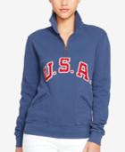 Polo Ralph Lauren Team Usa Half-zip Sweatshirt