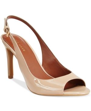 Cole Haan Juliana Open-toe Slingback Dress Pumps Women's Shoes