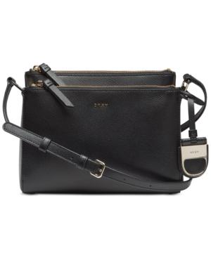 Dkny Double-zip Crossbody