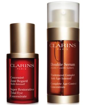 Clarins Double Serum & Total Eye Concentrate Set