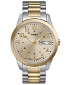 Timex Watch, Men's Two-tone Brass Expansion Bracelet 36mm T2m935um