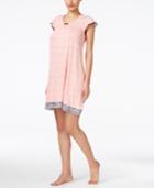 Ellen Tracy Flutter-sleeve Short Nightgown