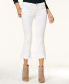 Dollhouse Juniors' Cropped Kick-flare Jeans