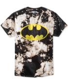 Bioworld Men's Batman Tie-dyed Graphic-print Cotton T-shirt