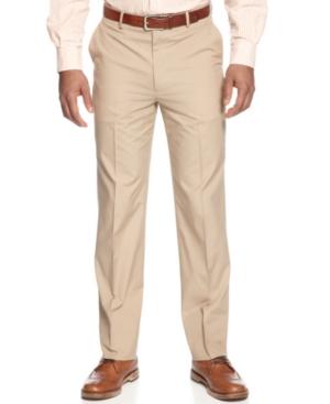 Tommy Hilfiger Pants Khaki Cotton Trim Fit
