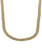 Byzantine Chain Rope Necklace In 14k Gold