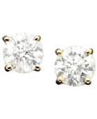 Diamond Stud Earrings In 14k Gold (3/4 Ct. T.w.)