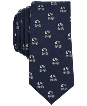 Bar Iii Men's Panda Conversational Skinny Tie, Created For Macy's