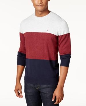 Tommy Hilfiger Men's Signature Colorblocked Sweater