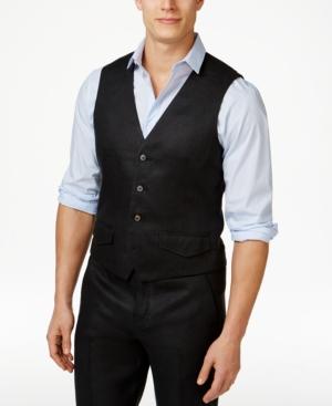 Tasso Elba Men's Island Linen Vest, Only At Macy's