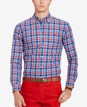 Polo Ralph Lauren Men's Relaxed-fit Checked Poplin Shirt