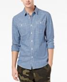 American Rag Men's Chambray Oxford Shirt, Created For Macy's