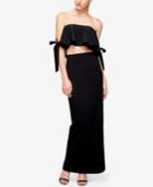 Fame And Partners Two-piece Cutout Dress