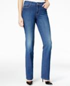 Nydj Marilyn Atlanta Wash Straight-leg Jeans