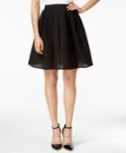 Armani Exchange Textured A-line Skirt