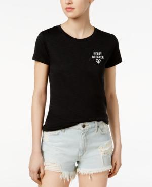 Chrldr Heartbreaker Cotton Graphic T-shirt
