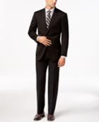 Tommy Hilfiger Modern-fit Solid Black Suit