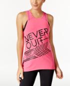 Ideology Never Quit Graphic Racerback Tank Top, Only At Macy's