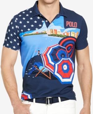 Polo Ralph Lauren Men's Team Usa Featherweight Polo