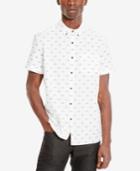 Kenneth Cole Reaction Men's Bicycle-print Short-sleeve Shirt