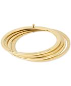 Robert Lee Morris Soho Gold-tone Attached Bangle Bracelet